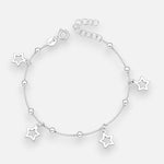 Pulsera Veneciana Esferas Estrellas