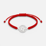 Pulsera Hilo Rojo Ajustable Tetragrammaton