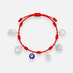 Pulsera Hilo Rojo Ajustable Amuletos de la Suerte