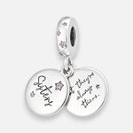 Colgante Charm Sisters Circones Rosa Francia