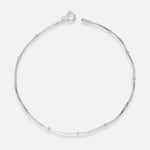 Pulsera Cola de Topo con Esferas