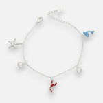 Pulsera Perlas Chiches Marinos Esmaltados