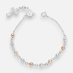 Pulsera Denario Esferas con Oro