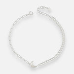 Pulsera Desigual Media Luna Ópalo Blanco