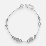 Pulsera Esferas Cristal Hecho con Swarovski®