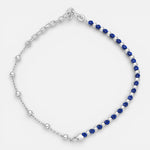 Pulsera Desigual Esferas Cristales Azules