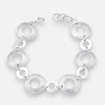Pulsera Círculos Lisos Facetados