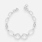 Pulsera Círculos Rombos Esferas