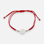 Pulsera Hilo Rojo Ajustable San Benito Abad