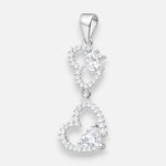 Colgante Corazones Circones
