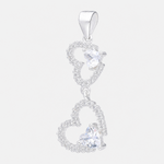 Colgante Corazones Circones
