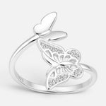 Anillo Ajustable Mariposas Circones