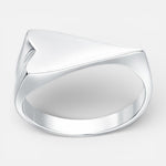 Anillo Corazón Chunky
