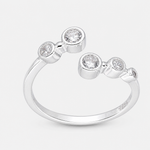 Anillo Ajustable Líneas Circones
