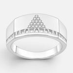 Anillo Sello Triángulo Circones
