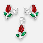 Conjunto Flor Tulipán Circones Multicolor