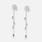 Aro Flor Circones Hojas Multicolor