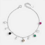 Pulsera Cristales Hecho con Swarovski® Multicolor