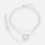 Tobillera Árabe Anillo Karma