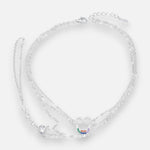 Tobillera Árabe Anillo Infinito Media Luna Corazón Circones