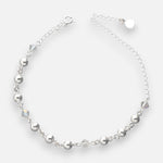 Tobillera Esferas Cristales Hecho con Swarovski® Tornasol