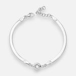 Pulsera Cinta Corazones Cristal Hecho con Swarovski®