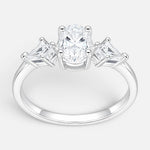 Anillo Moissanita y Circones 20