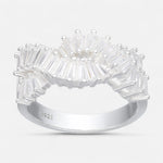 Anillo Trenzado Circones Baguette 14