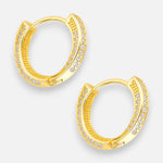 Argolla Huggie Circones 18 mm