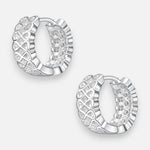 Argolla Huggie Infinitos 12 mm