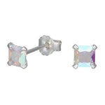 Aro Circón Tornasol 4X4 mm