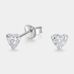 Aro Corazón Circón 4 mm