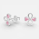 Aro Infinito Corazones Circones Rosa Francia