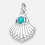 Colgante Concha Turquesa