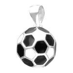 Colgante Pelota de Fútbol Esmaltado