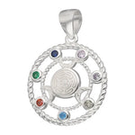 Colgante Rueda de Hécate 7 Chakras
