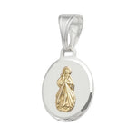 Colgante Sagrado Corazón de Jesús en Oro