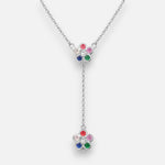 Collar Flores Circones Multicolor