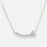 Collar Perlas Mariposa Circones
