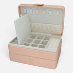 Joyero Organizador Rosa