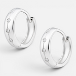 Argolla Huggie Circones 12 mm
