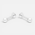 Piercing Flat Perla 3 mm