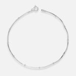 Pulsera Cola de Topo con Esferas