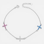Pulsera Cruces Circones Multicolor