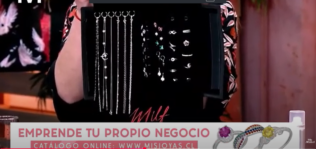 Mención de Misjoyas.cl en programa Milf de Canal TV+