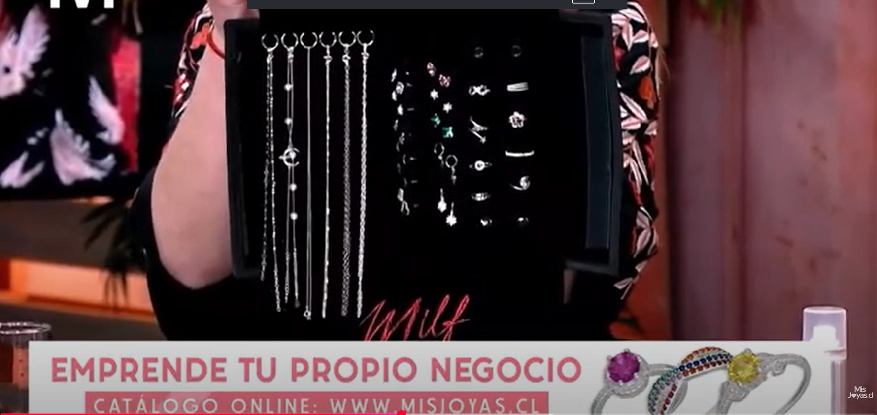 Mención de Misjoyas.cl en programa Milf de Canal TV+