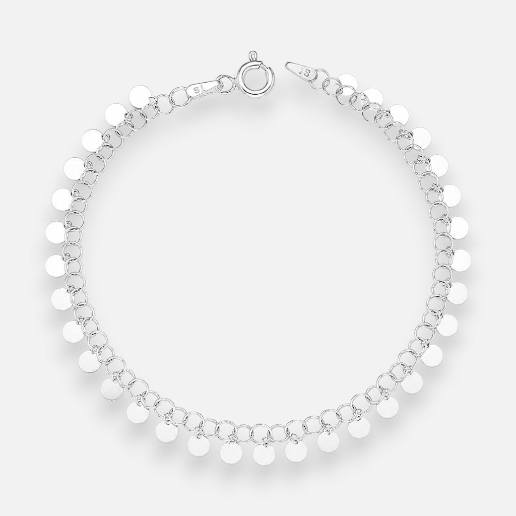 Pulsera Monedas Círculos