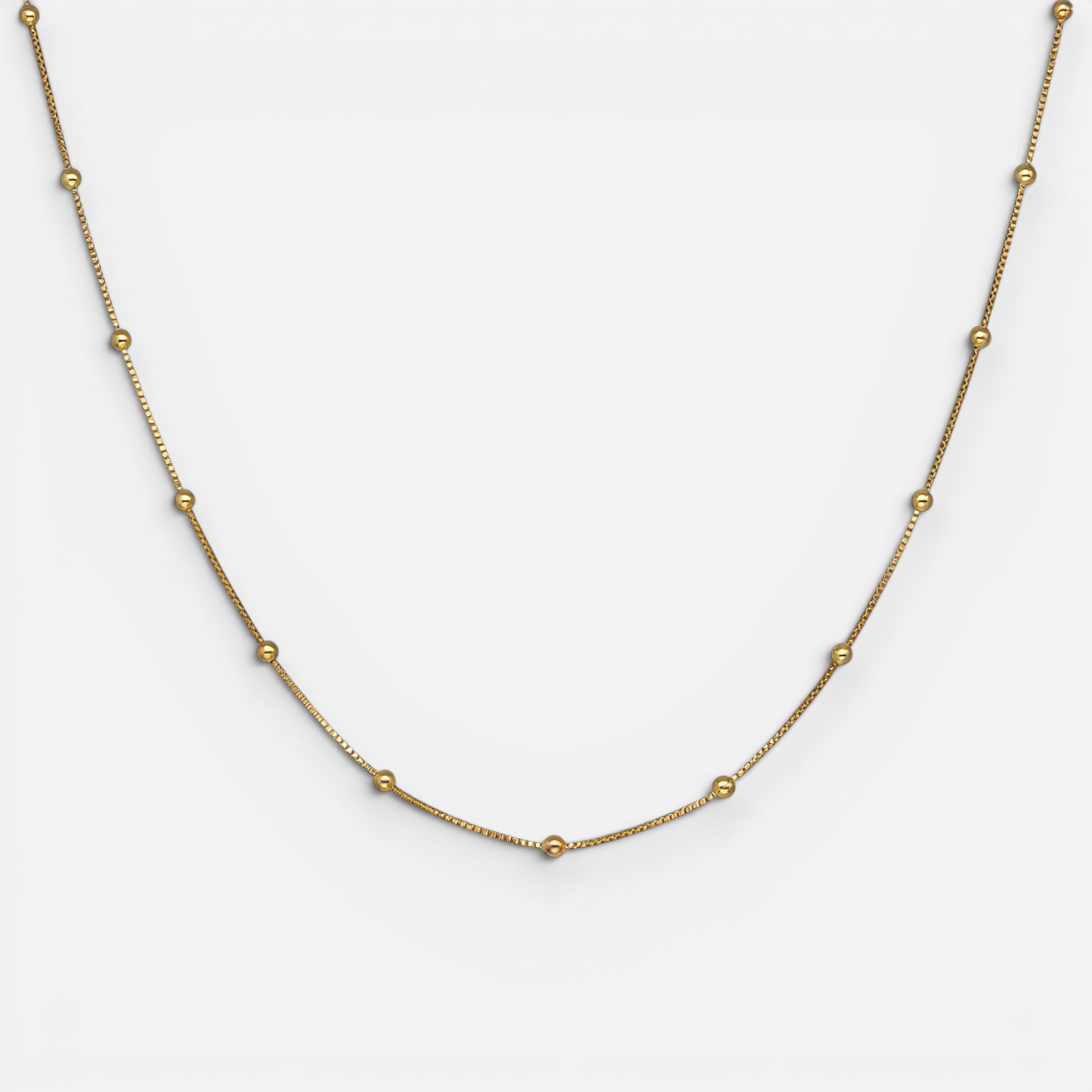 Cadena Veneciana con Bolitas