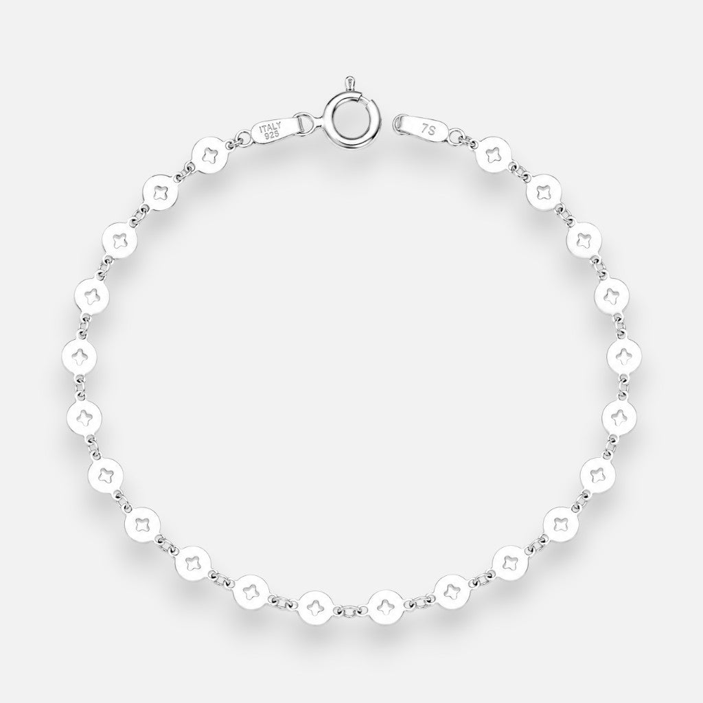 Pulsera Círculos Flor