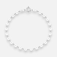 Pulsera Círculos Flor